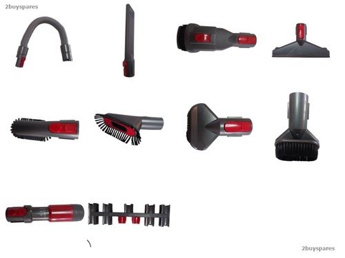 סט מברשות ,צינור גמיש , סטנד לשואב אבק דייסון DYSON V7/V8/V10/V11/V15 יח 8