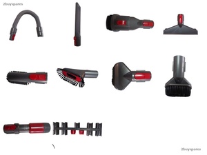 סט מברשות ,צינור גמיש , סטנד לשואב אבק דייסון DYSON V7/V8/V10/V11/V15 יח 8