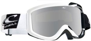מסכת סקי עדשת מראה כסופה O'neill Brigade Black Ninja