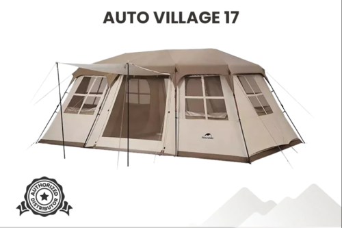 אוהל בן רגע משפחתי 2 חדרים וילה Naturehike Village 17