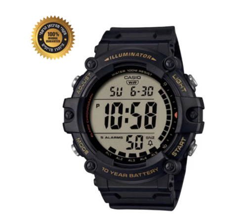 שעון יד קסיו לחייל לצבא Casio AE-1500WH-1A