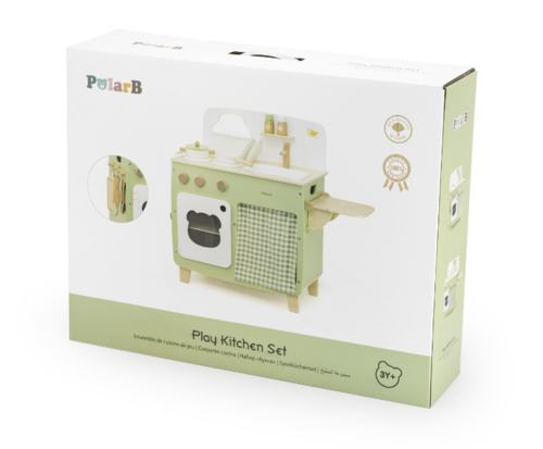 סט מטבח מאובזר ירוק PolarB by Viga