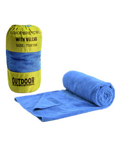 מגבת סקוץ לחיילים וחיילות מיקרופייבר OUTDOOR VELCRO 