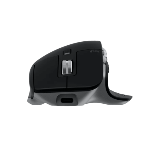 עכבר אלחוטי Logitech MX MASTER 3S FOR MAC - צבע אפור שחור
