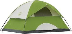 אוהל קולמן ל 6 אנשים אטום לגשמים ורוחות סנדום COLEMAN SUNDOME  6