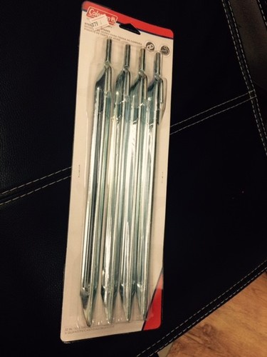 יתדות קולמן לאוהלים מאלומיניום  COLEMAN TENT STAKES
