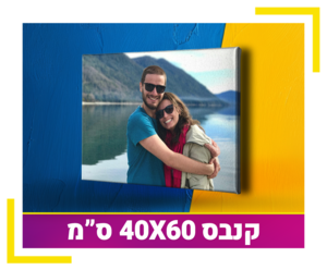 קנבס 40X60 ס"מ