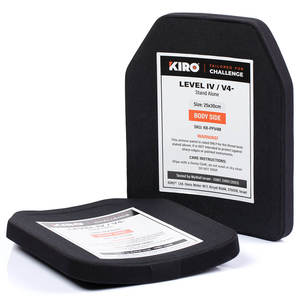  פלטת מיגון נגד ירי SAPI Stand Alone ברמת מיגון NIJ IV של חברת KIRO