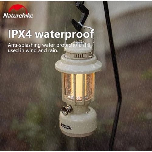 עששית תאורה נטענת לאוהל עוצמה חזקה NATUREHIKE OUTDOOR 483L
