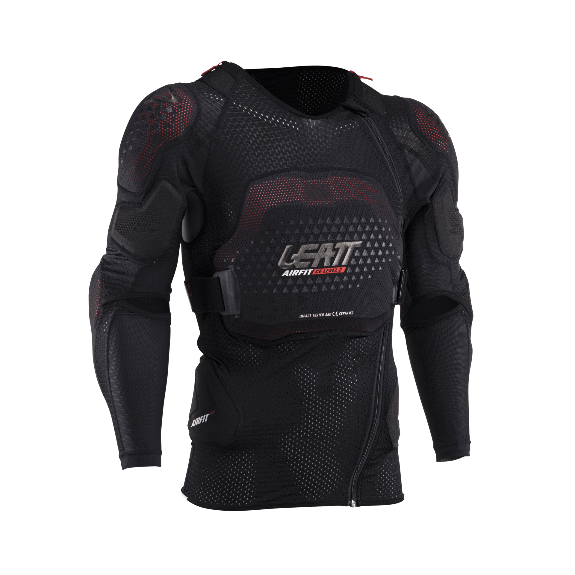 מגן גוף ליט שחור - LEATT 3DF AIRFIT EVO