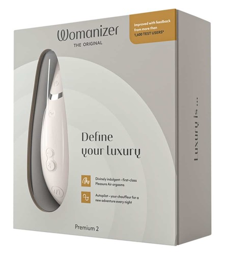 חדש בסקס פלאנט !!! ויברטור היניקה הטוב בעולם: Womanizer - Premium 2 Warm Gray