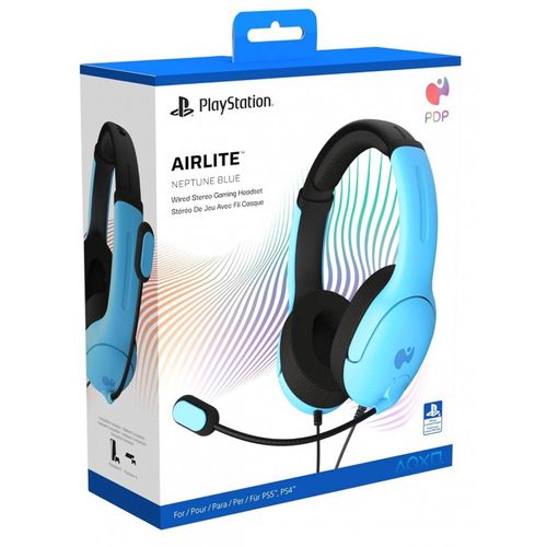 אוזניות גיימינג Headset airlite neptune blue - PS5 Pdp