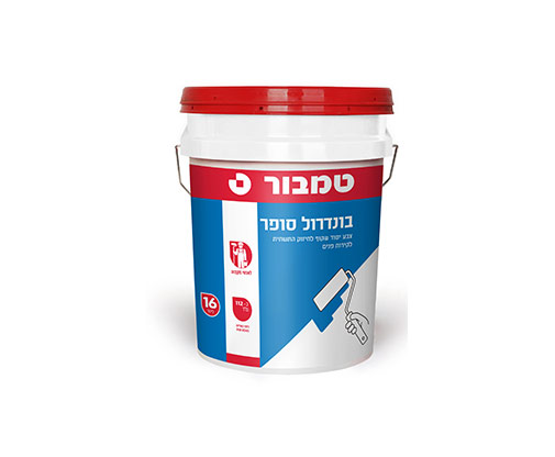 בונדרול סופר צבע יסוד מקשר לחיזוק התשתית לשימוש פנימי 5 ליטר טמבור 