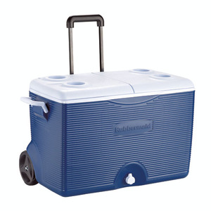 צידנית קשיחה טרולי על גלגלים 43 ליטר RUBBERMAID