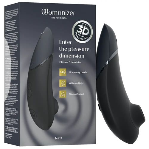 יברטור היניקה תלת מימד הטוב בעולם: Womanizer - Next 3D Pleasure Air Stimulator
