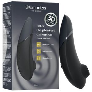 ויברטור היניקה תלת מימד הטוב בעולם: Womanizer - Next 3D Pleasure Air Stimulator