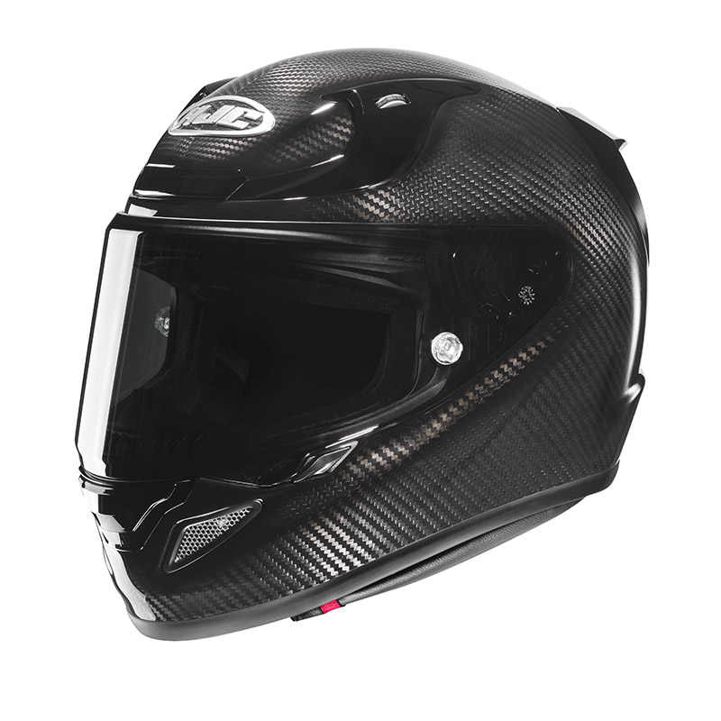 קסדת פול קרבון רפה 12 - HJC RPHA 12 METAL BLACK
