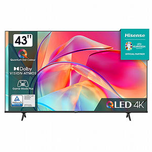 טלוויזיה Hisense 43" 4K הייסנס דגם 43E7KQ
