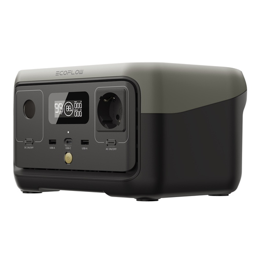 תחנת כח ניידת לקמפינג  ECOFLOW EFR600- 2 ריבר 2 - 3 שנים אחריות