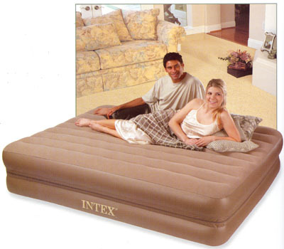 שני מזרנים מתנפחים זוגיים באריזה אחת 2in1bed דגם 66754