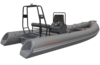 סירה מתנפחת חצי קשיחה פיברגלס קוליברי KOLIBRI RIB WING ULTRA W500UT