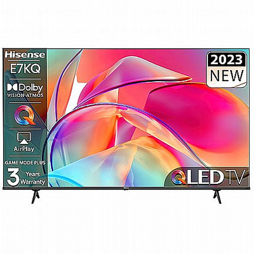 טלוויזיה Hisense 50" 4K הייסנס דגם 50E7KQ EURO2024