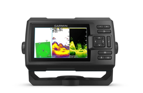 מגלה דגים עם גי פי אס GPS גרמין GARMIN STRIKER Vivid 5cv