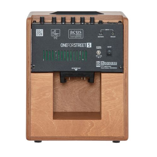 מגבר לאקוסטית נטען Acus ONE FORSTREET 5 WOOD 40W rms Acus Sound