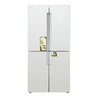 מקרר 4 דלתות זכוכית לבנה NF6500 WG AIWA japan