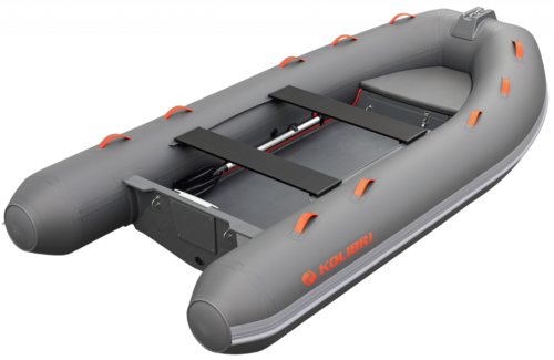 סירה מתנפחת חצי קשיחה פיברגלס קוליברי KOLIBRI RIB WING LITE W360LT