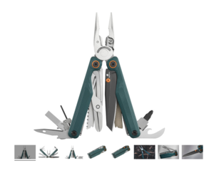 לדרמן אלפא ! Leatherman Wave ALPHA CASCADIA