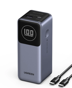 סוללת גיבוי Ugreen Power Bank Nexode 12000mAh PD 100W שחור