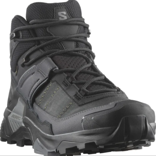 נעלי הרים סולומון Salomon X Ultra 5 Mid Gtx Black/Asphalt גברים