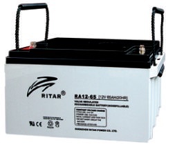 מצבר ג'ל 90AH RITAR GEL 12V נטען מחדש למנוע חשמלי INTEX