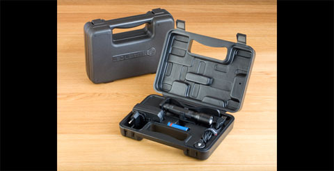 פנס יד נטען עוצמתי ביותר 210 לומינס דגם P5R של LED LENSER