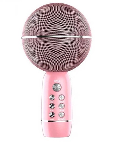 מיקרופון קריוקי הכולל רמקול בלוטוס Lady Mic