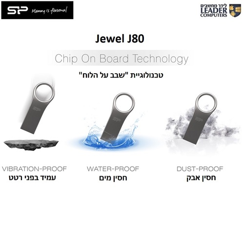 דיסק און קי SP Jewel J80 USB 3.2 128GB