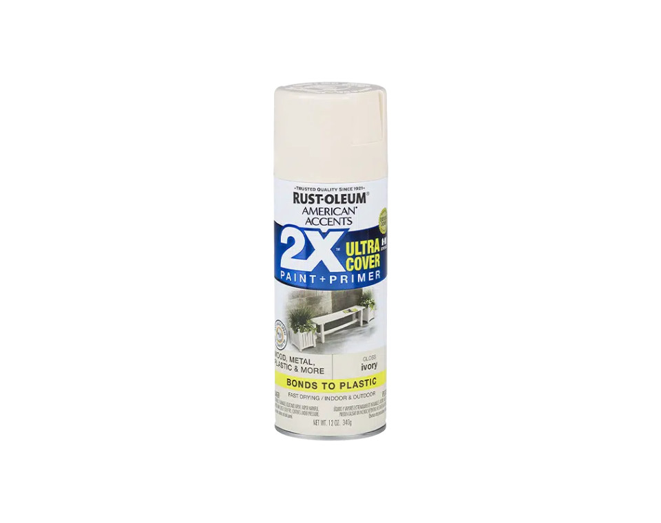 ספריי צבע X2 | שנהב מבריק | GLOSS IVORY