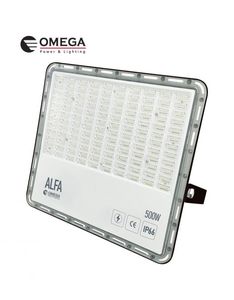 פנס הצפה 500W בהספק גבוה עם עדשות למניעת סנוור VEGA/OMEGA