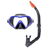 סט מסכה+שנורקל  DIVE BLACK