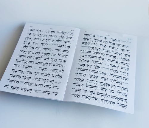 חומש דברים המחולק