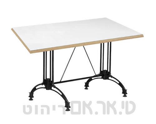 שולחן בולוניה עם פלטה קנט חשוף