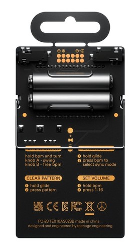 Teenage Engineering PO-28 Robot Pocket Operator  