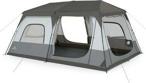  אוהל בין רגע ל 8-10 -אנשים כולל כיסוי גשם NATUREHIKE CAPE 8