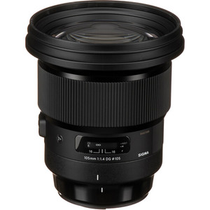 עדשה Sigma 105mm f/1.4 DG HSM Art למצלמות Nikon - יד שניה