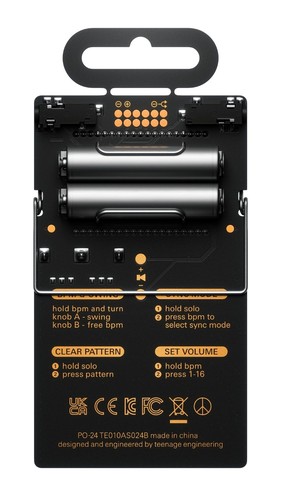 Teenage Engineering PO-24 Office Pocket Operator  