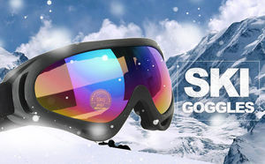 משקפי סקי  גוגלס עוצרות רוח ואבק במחיר מבצע  Ski Goggles