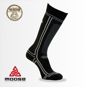 גרביים תרמיות עם צמר מרינו MOOSE למקומות קרים במיוחד