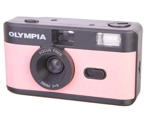 מצלמת פילם 35mm מבית Olympia בעיצוב רטרו