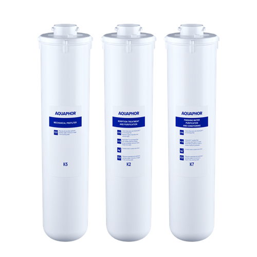 סט סננים למערכת סינון Aquaphor Crystal A